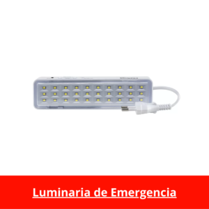 luminária de emergência